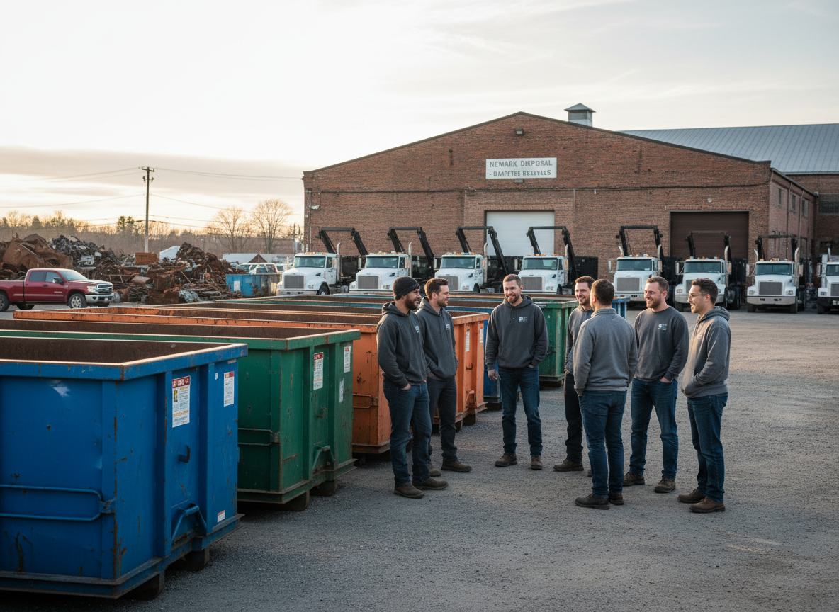 Newark Dumpster Rental pros team